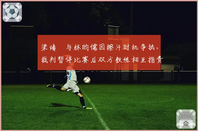 梁靖崑与林昀儒因擦汗时机争执，裁判暂停比赛后双方教练相互指责